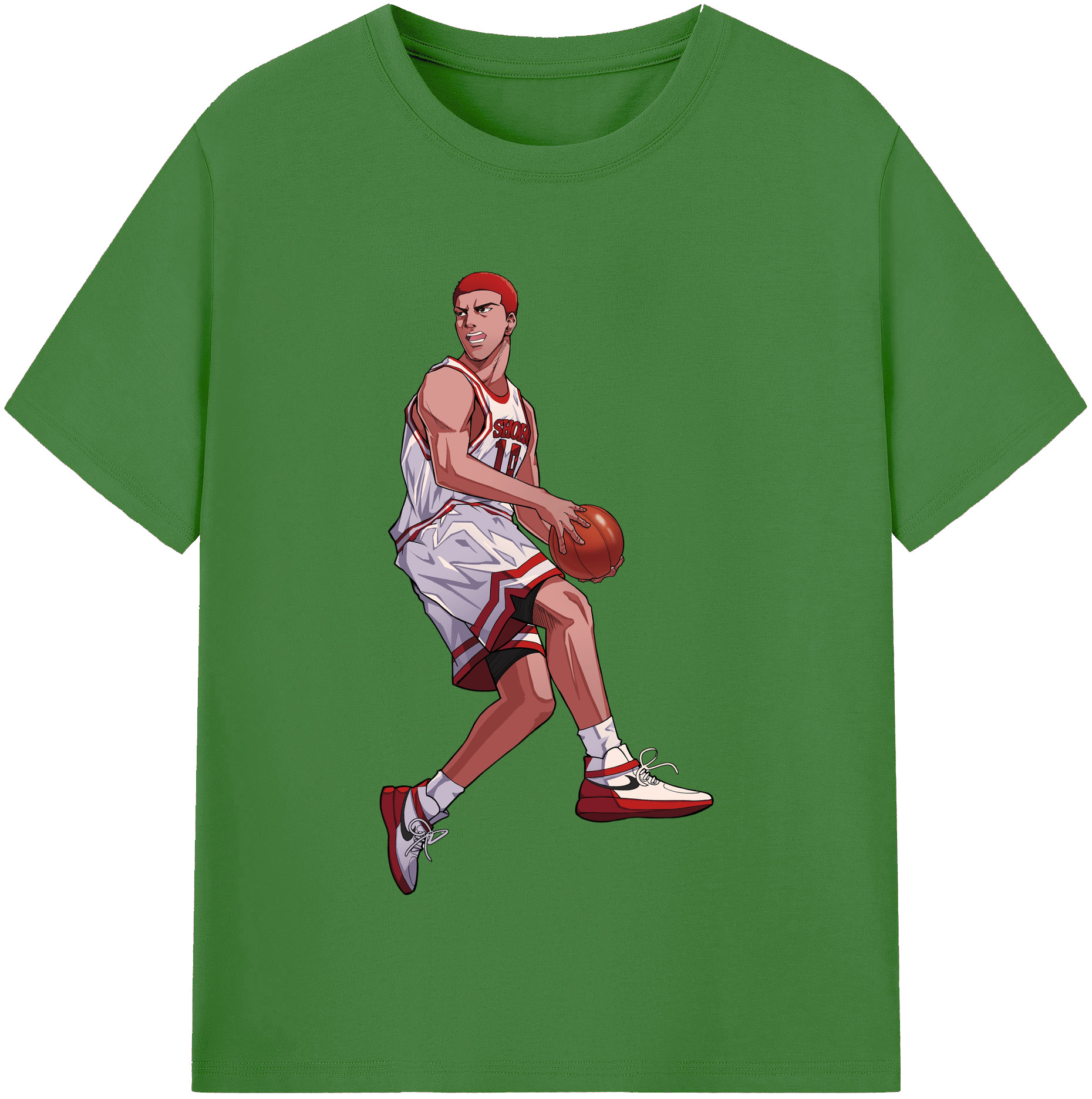 （画像用） SLAM DUNK／スラムダンク レディースカジュアルプリントTシャツ（綿100％）